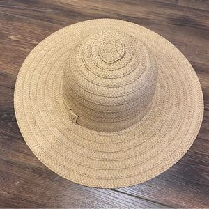 Juicy Couture straw sun hat